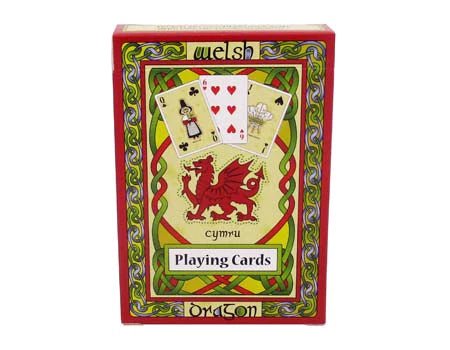Welsh Playing Cards - Welsh Weave - The Celtic Gift Store - Toys & Games