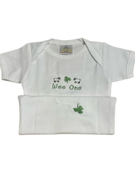 White Wee One - One Piece - The Celtic Gift Store - 