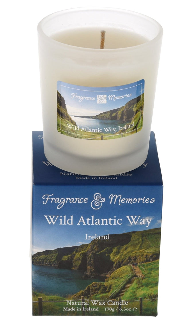 Wild Atlantic Way Candle - Small - The Celtic Gift Store - Candles, Wax Melts, Incense