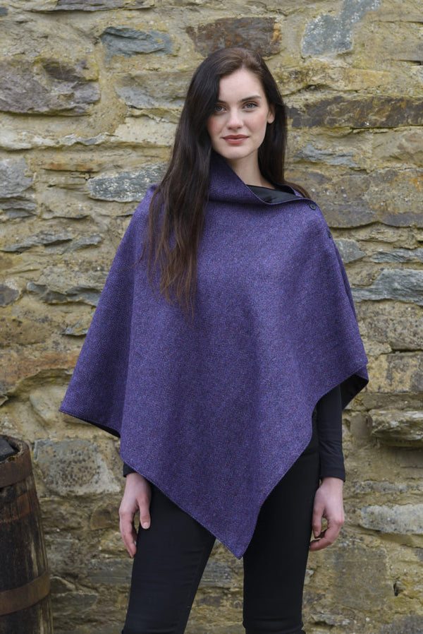 Mucros Weavers Wrap - Violet